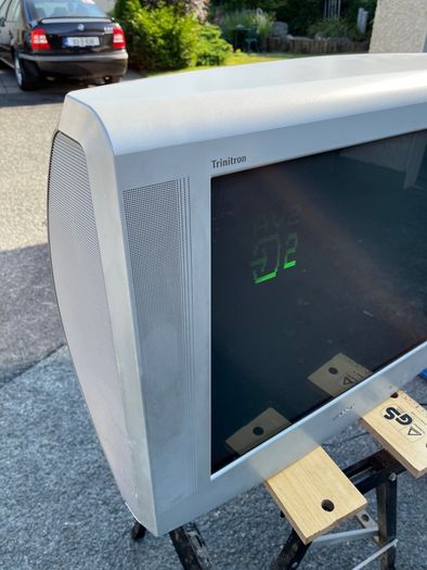 Sony Trinitron CRT Retro Gaming 4:3