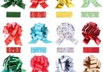 24 Pieces Large Christmas Pull Bows Ribbon Wrap Present Decoration