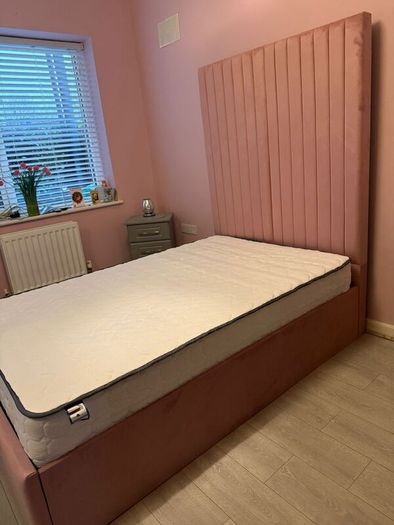 New Bed Frame Double Size Bed King Size Bed -Gaslift Bed-Ottoman Beds- 4ft Beds 4ft6 Bed 5ft Bed 6ft Bed Double Bed Small Double Bed King Bed Superking Bed Single Bed -Bed with Mattress Bed Frame