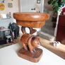 hardwood thai cat plant stand Image 7