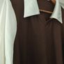 DAZY Colorblock Lantern Sleeve 2 In 1 Top,Fall Clothes Long Image 5