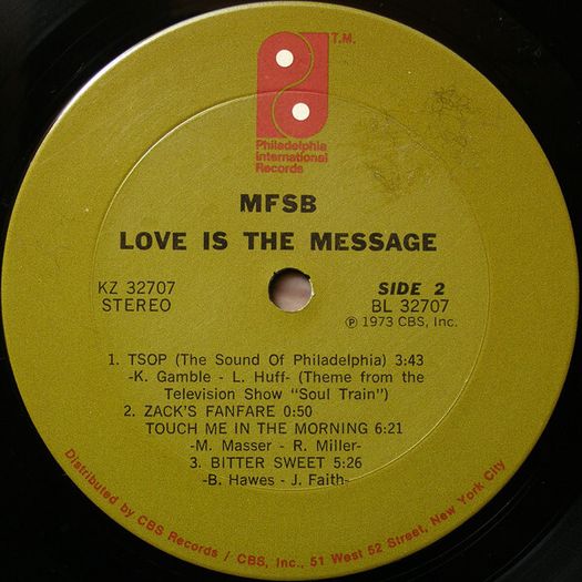 MFSB "Love Is The Message" Vinyl LP