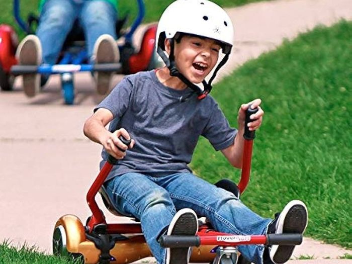 NEW SALE | Go Kart Adjustable Hoverkart Seat For Electric Self Balancing Scooters - Fits All Hover Board Sizes - 6.5", 8" and 10"