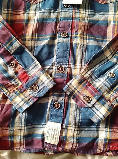 Brand new with tag boys hooded shirt