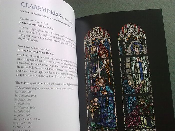 Stained glass windows of Mayo by Harry Clarke & The Clarke Studios Ireland Irish