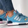 ADIDAS Women's  ZX700 blue mix trainers Sz 8 UK - RRP 149 Image 2