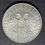 1935 Austria 5 Schilling Silver coin Image 4