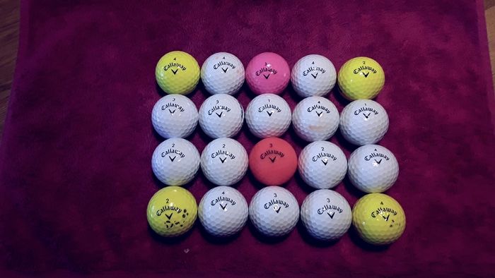 20 Callaway Supersoft Golf balls