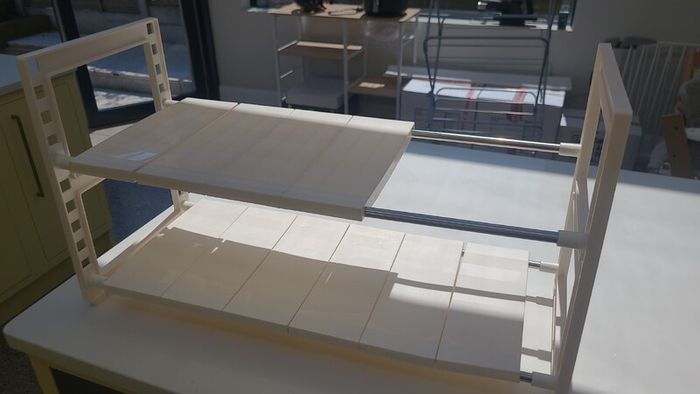 Plastic shelving
