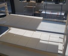 Plastic shelving