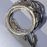 Solid Sterling Silver Spirit Cup Holder/Cert Image 3