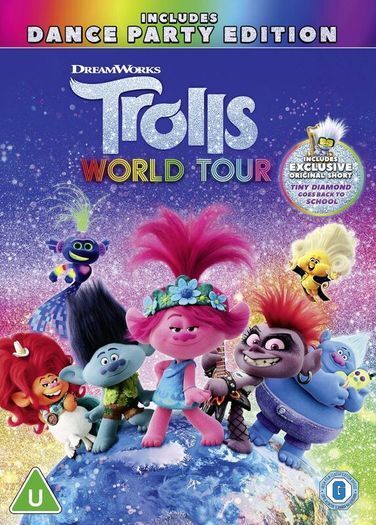 Trolls - World Tour (Includes Dance Party Edition) (Dreamworks) (DVD)