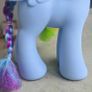 8 inch Rainbow Dash Styling Large braided Hair Brushable 2013 HTF MLP G4 My Little Pony Image 3