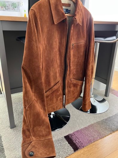 Ralph Lauren Newsboy Jacket 100% Leather