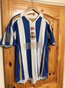 Deportivo La Coruna. Official Canterbury Mens Home Jersey.