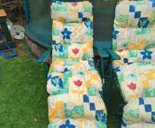 Recliner garden chairs