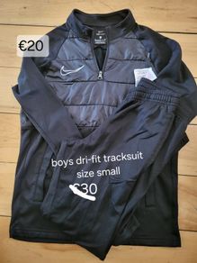Nike dri-fit tracksuit boys