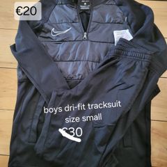 Nike dri-fit tracksuit boys