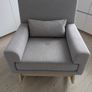 Gaia Baby Serena Nursing Chair | Grey / Dove Colour Image 5