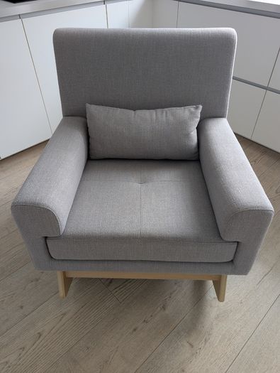 Gaia Baby Serena Nursing Chair | Grey / Dove Colour
