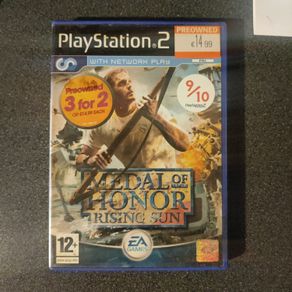 Medal of Honor Rising Sun PS2