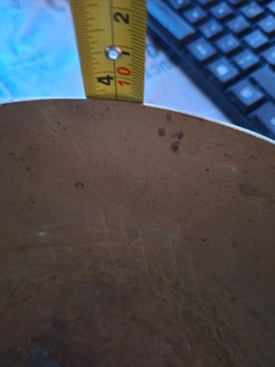 Large Antique Chinese Brass Engraved Bowl, likely dating from the early 20th century
