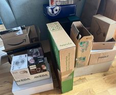 Assorted boxes