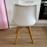 Set of 2 Eames Style Dining Chairs Image 2