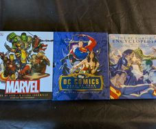 Marvel & DC Comic Encyclopedia's Lot