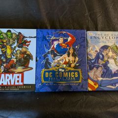 Marvel & DC Comic Encyclopedia's Lot