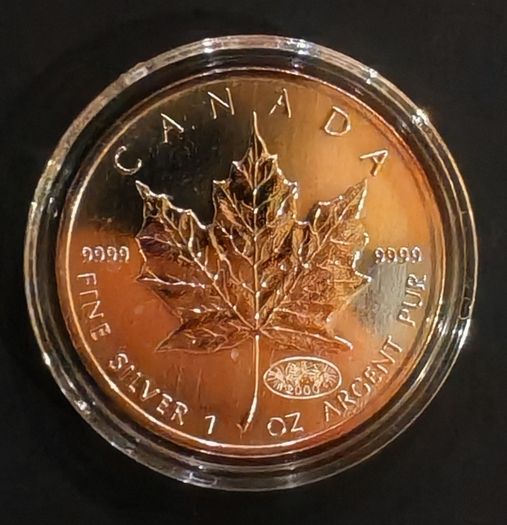 2000 1 Oz Silver Maple