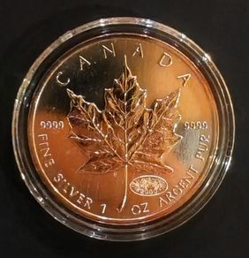 2000 1 Oz Silver Maple