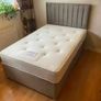 Double, Small double bed with mattress Image 9