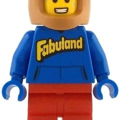 LEGO Fabuland Bear Costume Minifigure