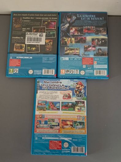 Wii U Games Sealed