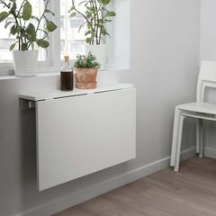IKEA white folding desk