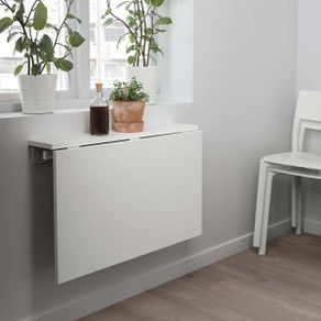 IKEA white folding desk