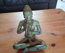Thai Buddha Bronze Figurine