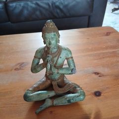 Thai Buddha Bronze Figurine