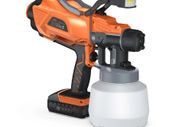 BRAND NEW 1200ML Cordless Electric Spray Gun w/3 Sizes Copper Nozzle Flow Control Airbrush High Power Paint Sprayer With 2000mAh Lithium