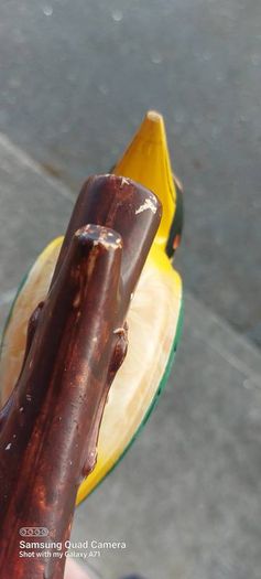 Original bulmers woodpecker display item,collectors item, hard to come by ,little damage on he's beak,,see pictures for condition,,price includes post to anywhere in Ireland, by certificate proof of post, sold as is ..made by Harry E. tunnigcliffe London,