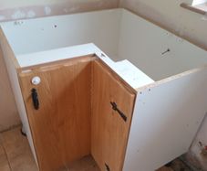 corner kitchen unit
