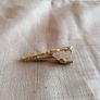 Vintage toledo Demascene sword pendant tie clip Image 3