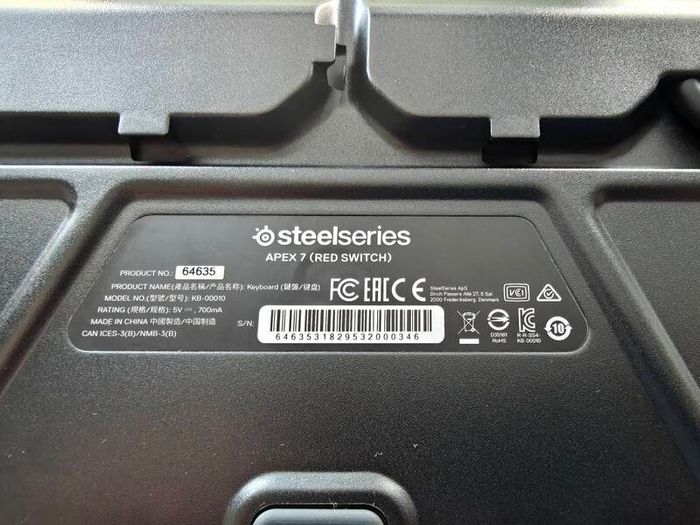 Steelseries Apex 7 Mechanical wired keyboard