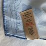 Paul Costelloe 100% Pure Silk Scarf Light Blue Abstract Print Image 5
