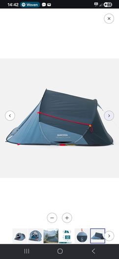 pop up tent decathlon quechua 2 person 2 second tent