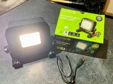 Luceco Rechargeable Work Lamp 750 Lumen