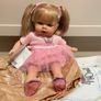 Baby girl doll NINES D'ONIL Tita Bailarina Mec Ingles speaking mechanism brand new Image 2