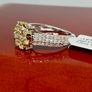Diamond 9K gold natural diamonds ring Image 10