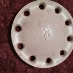 Ford Escort Orion Sierra Laser 13'' White Edition Hubcap Wheel Trim Cover